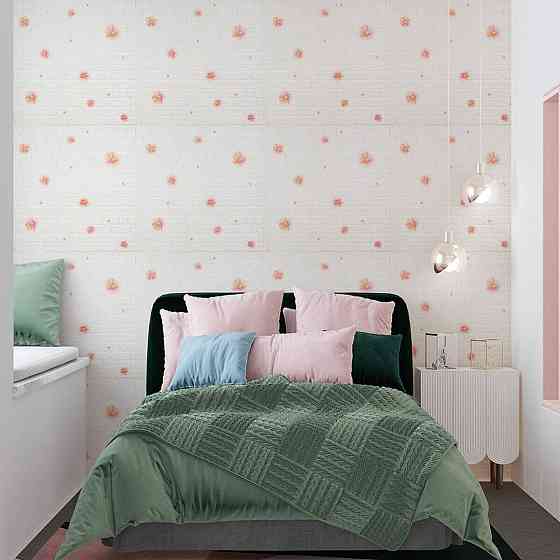 Панель стеновая 3D 700х700х4мм Розовые цветы SW-00001978 Днепр