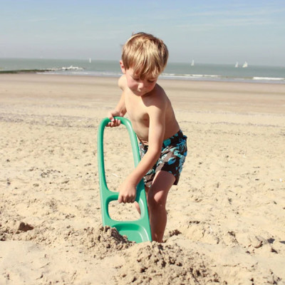 Іграшка для піску QUUT Лопатка SСOPPI з ситом для піску та снігу зелений+жовтий (170204) Вінниця - фото 6