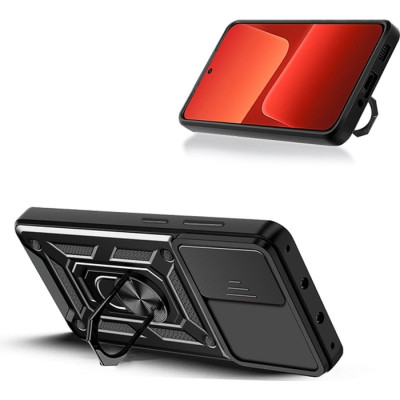 Чехол для мобильного телефона BeCover Military Oppo A76/A96 Black (707405) Винница - изображение 4