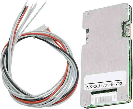 Jadeshay 24V 20A 7S BMS плата защиты аккумулятора, балансировочный модуль Li-ion 18650 для электротр Киев