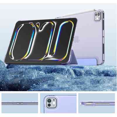 Чехол для планшета Armorstandart Tri Fold Hard Apple iPad Pro 11" M4 2024 Purple (711729) Винница