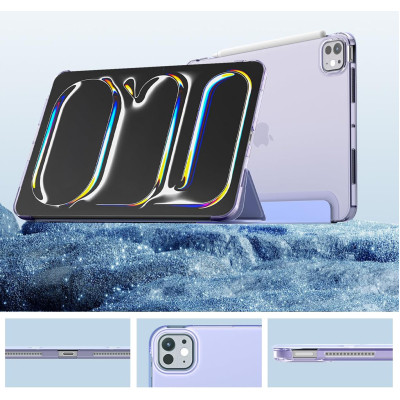 Чехол для планшета Armorstandart Tri Fold Hard Apple iPad Pro 11" M4 2024 Purple (711729) Винница - изображение 2