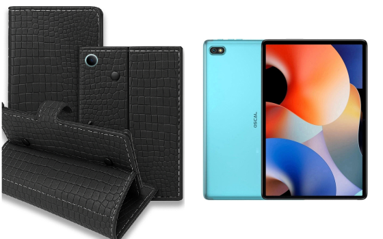 Книжка-трансформер для планшета Blackview Oscal Pad 15, колір Black Krokodil Black Київ
