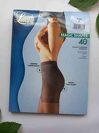 Колготки-утяжка levante magic shaper 40 den леванте фумо -сіро-коричневі Славута