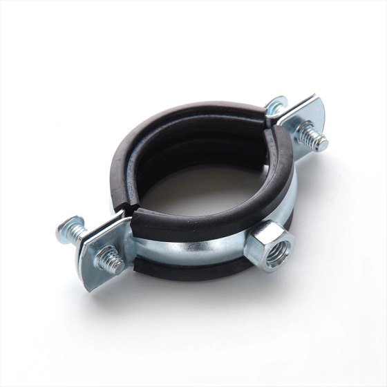 Хомут трубний 25-28 мм (3/4'') з гайкою М8 APRO Харків