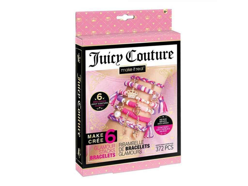 Набор для творчества Juicy Couture создание шарм-браслетов «Гламурные браслеты» MR4438 ТМ MAKE IT REAL Киев - изображение 1