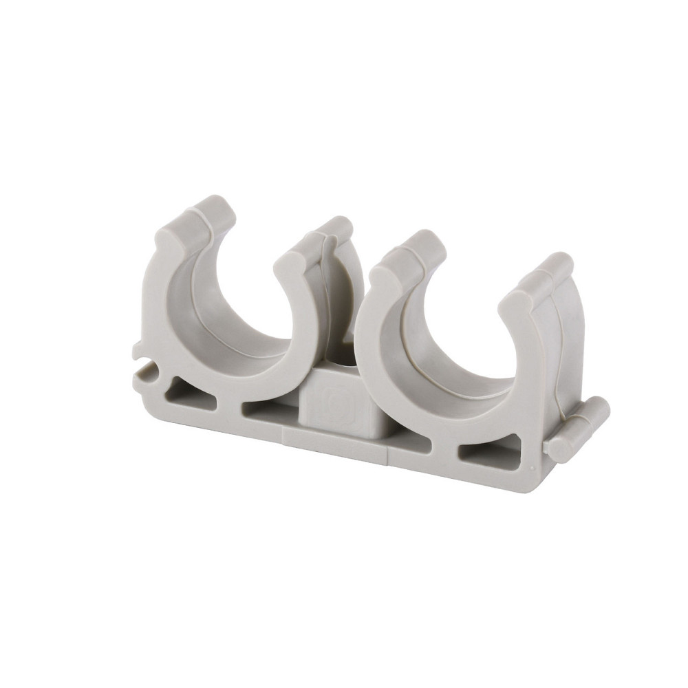 Кріплення подвійне Kalde PPR 25 29052 ( 50 шт в упаковке ) (000016412) Київ - фото 1