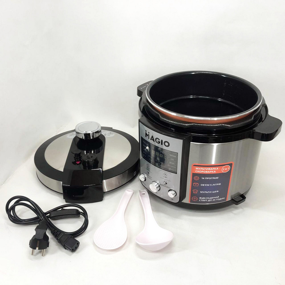 Скороварка 5л, Хороша бюджетна мультиварка, Чудова мультиварка для приготування їжі NC-64 Львів - фото 18