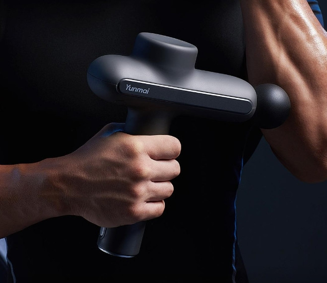 Перкуссионный мышечный ударный массажер Xiaomi Yunmai Pro basic 2600 мАч Винница - изображение 6