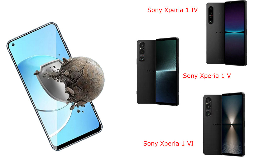 Захисне скло DefenzoGlass для Sony Xperia 1 IV, Xperia 1 V, Xperia 1 VI – подвійна міцність Київ - фото 2