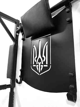 Турнік з Гумовими ручками, турнік 4 в 1 з гербом України настінний з брусами Харків