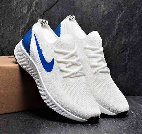 Кросівки Чоловічі Білі Тканинні Boost Пінка в стилі N!ke (розміри: 40,41,42,43) — 108-5 Дніпро