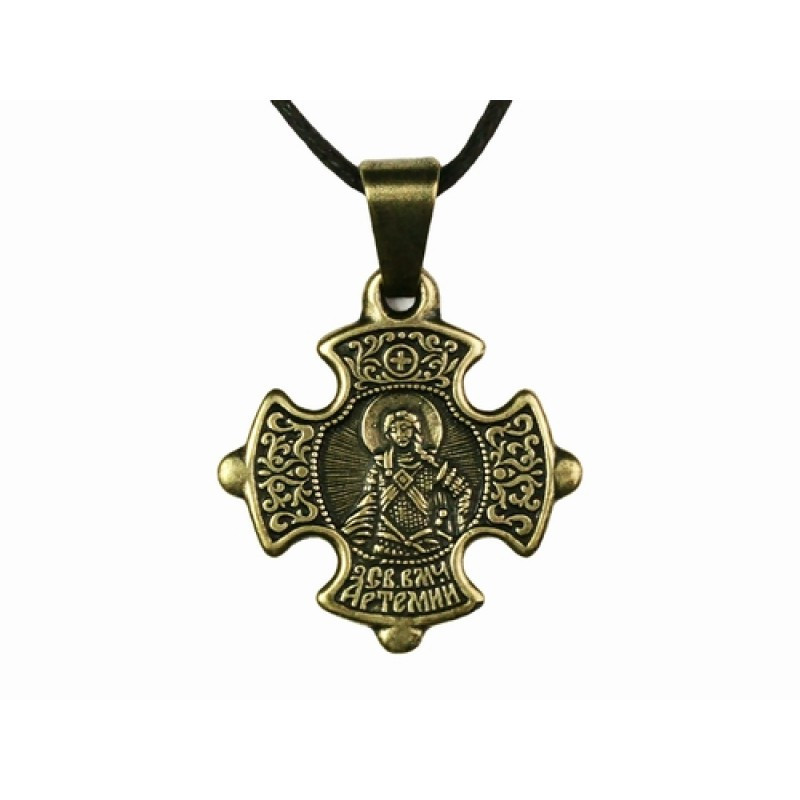 Натільна іконка кулон Артем Київ - фото 1