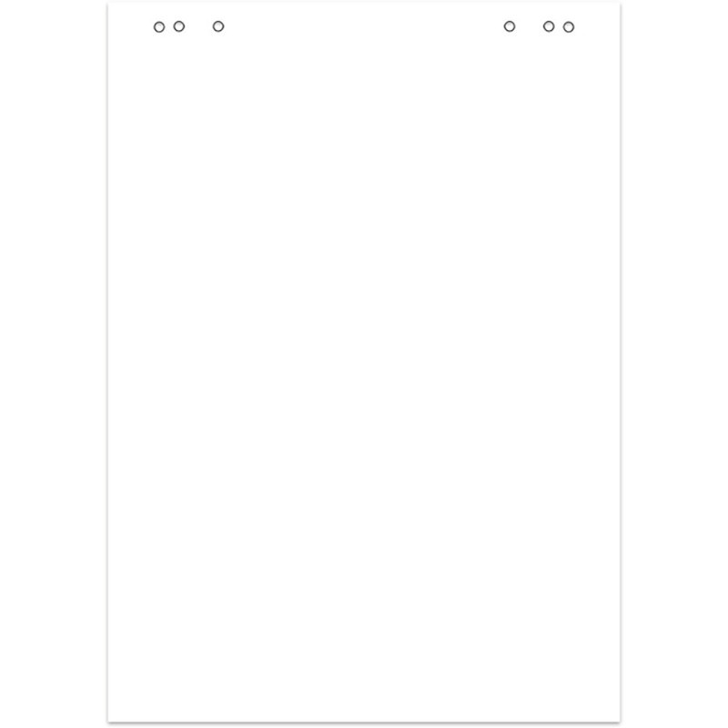 Блок паперу для фліпчартів BM.2296-00 нелінований 64 х 90 см Вінниця - фото 1