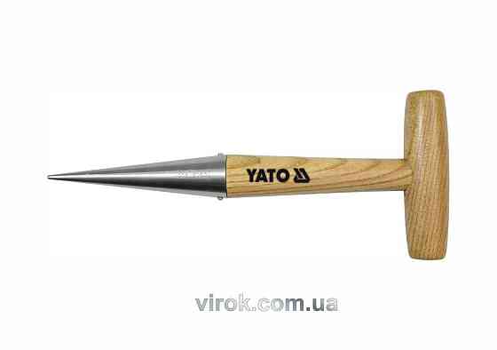 Конус посадочний з дерев'яною ручкою YATO : l= 280 мм [10/60] Одеса