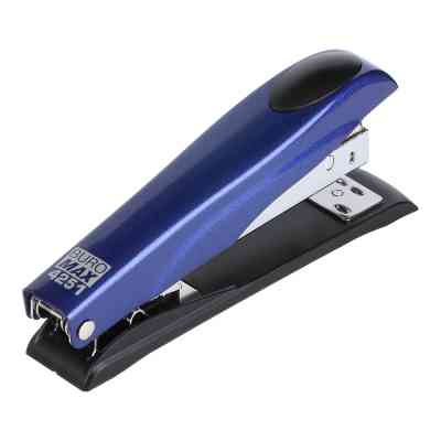 Степлер Buromax металлический, до 50 листов, (скобы №23, 24, 26), 167 х 36 х 57 мм, синий (BM.4251-02) Винница