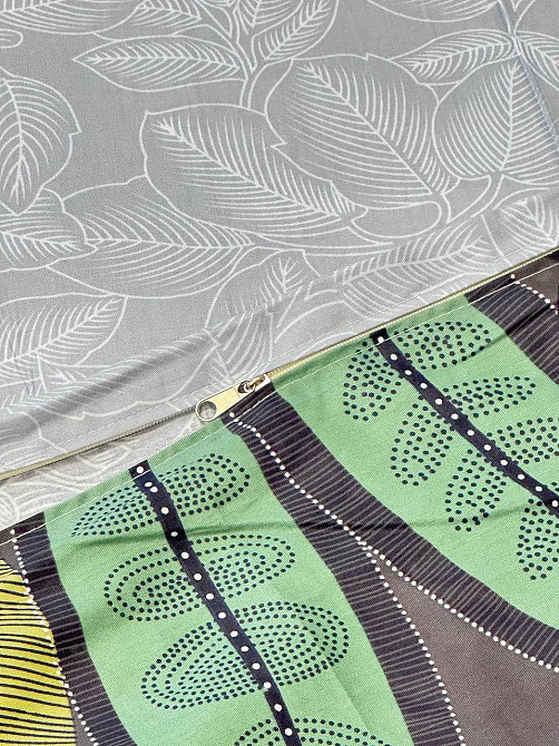 Ecotton Комплект постільної білизни Ecotton 180х215 см двоспальний 23708 Листя папороті зелений Коломыя - изображение 4