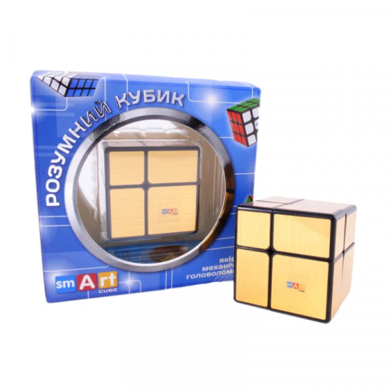 Зеркальный Кубик 2х2 Smart Cube Mirror Golden 2x2x2 | SC370 Винница
