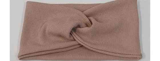 Пов'язка жіноча трикотаж бежева Київ