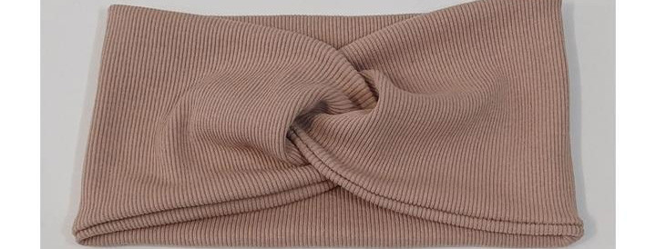 Пов'язка жіноча трикотаж бежева Київ - фото 1