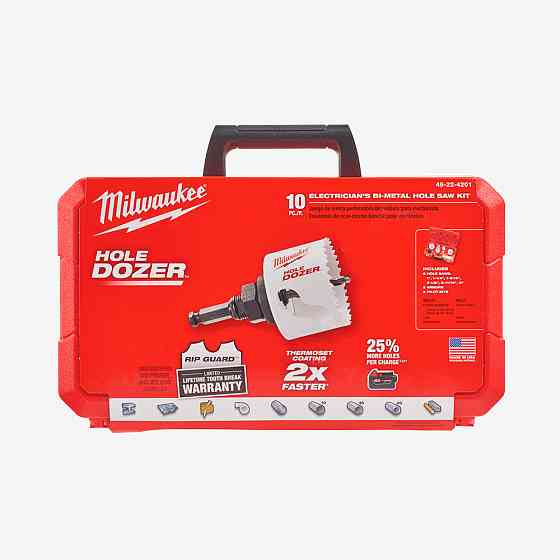 Набор коронок Bi-Metal MILWAUKEE, (10шт) Одесса