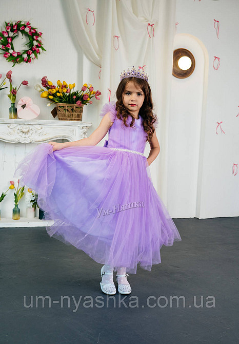 Лавандовое платье пышное Кривой Рог - изображение 2