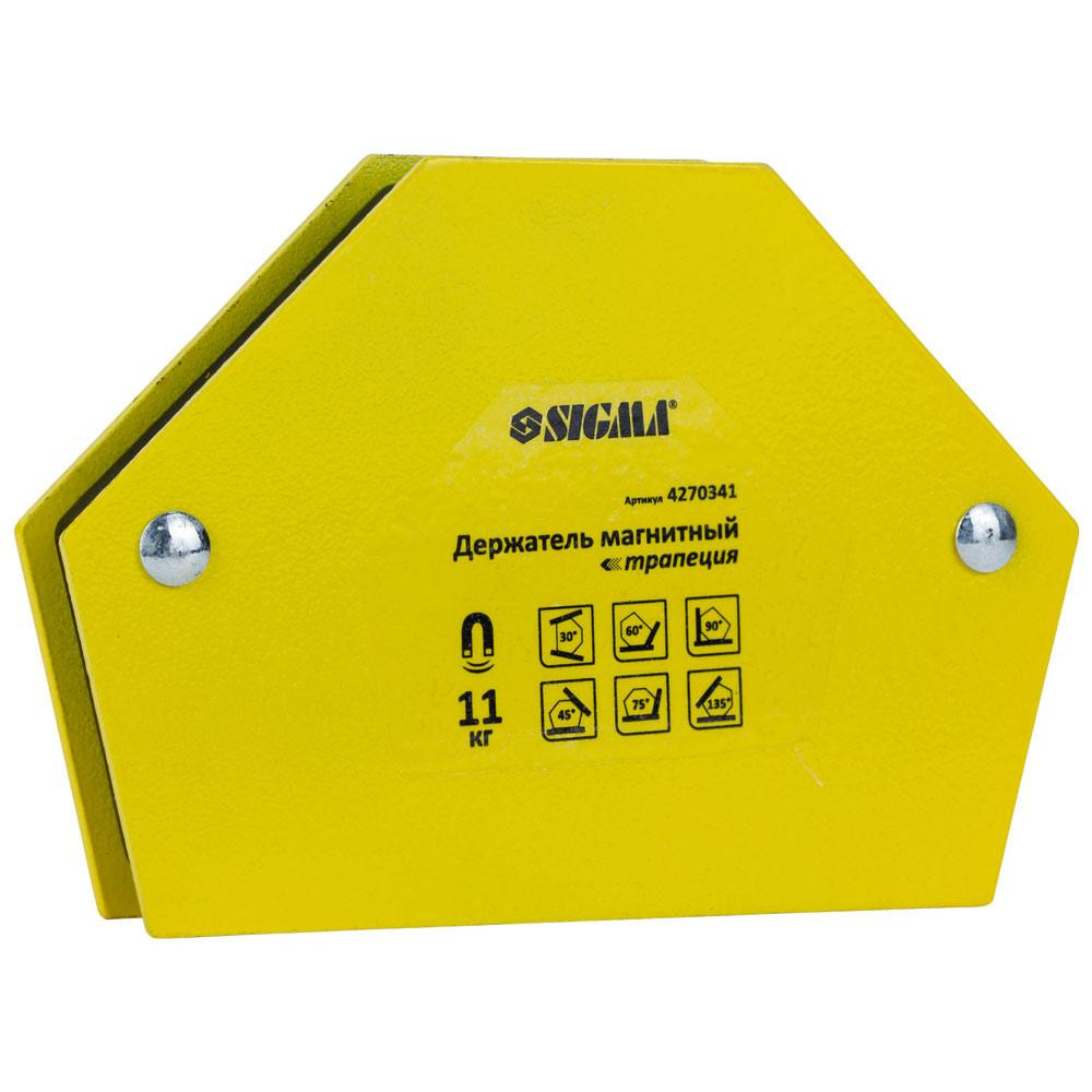 Магнит для сварки трапеция 11кг 78×32×47×28.5мм (30,45,60,90,75,135°) SIGMA (4270341) Киев - изображение 3
