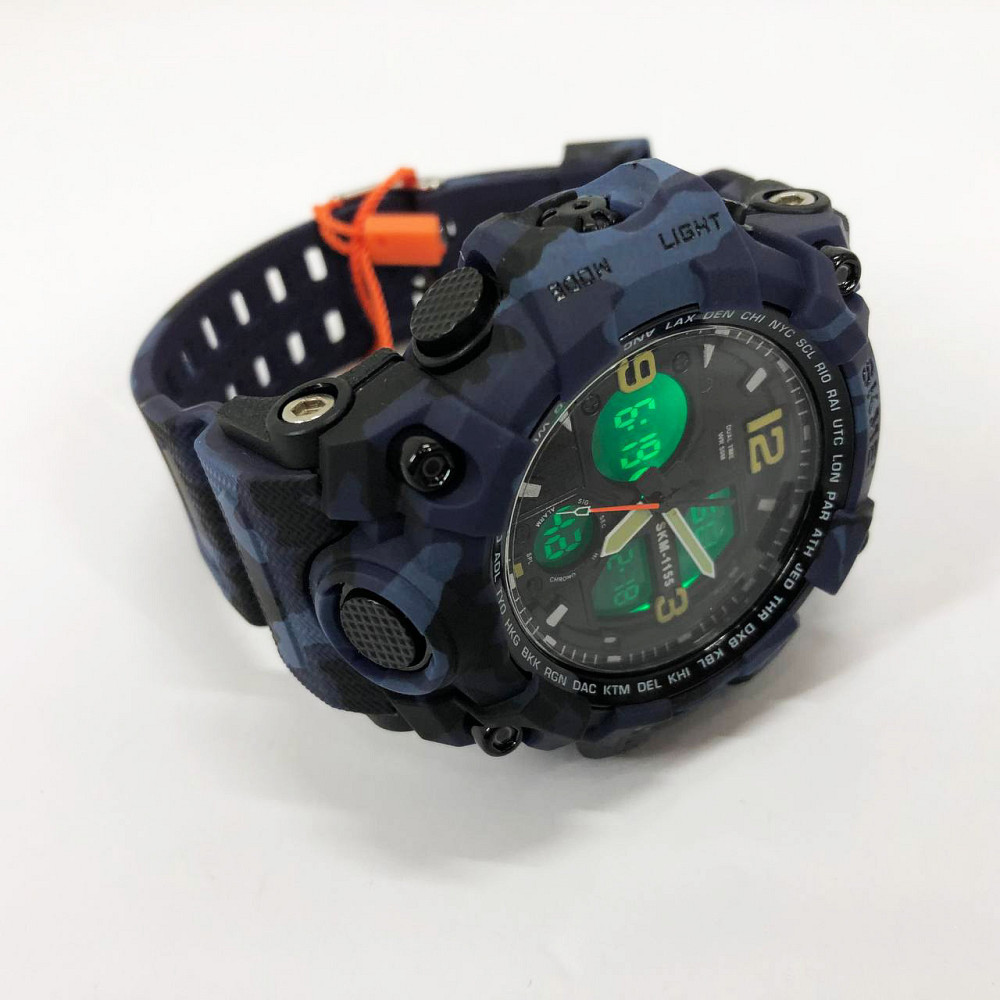 Стильні армійські годинники SKMEI, Годинники спортивні спорт Надійні чоловічі наручні ZV-50 Івано-Франківськ - фото 7
