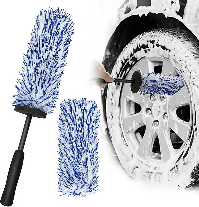 Щітка з мікрофібри для чищення дисків зі змінним чохлом Луцк - изображение 1