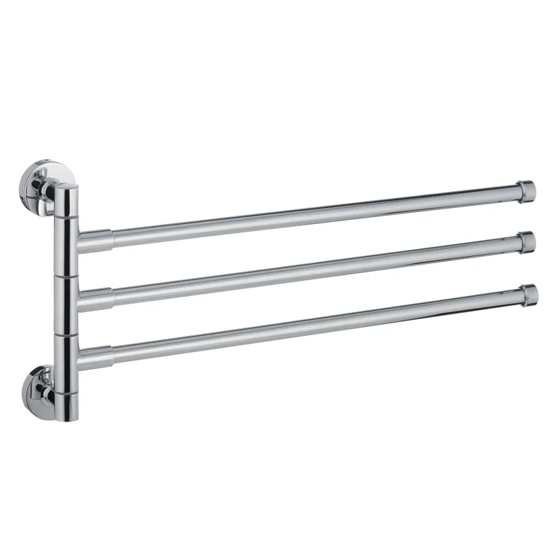Сучасний полотенцедержач Zerix LR113 з 3 поворотними планками для зручного використання Харків - фото 1