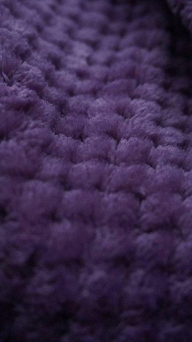 Женский махровый халат с капюшоном Фиолетовый, M/L Харьков - изображение 3