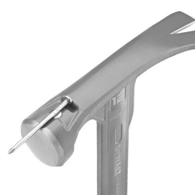 Молоток DeWALT RIP-CLAW, цельнометаллический, 340 г, с прямым гвоздодером (DWHT51135-0) Винница - изображение 8