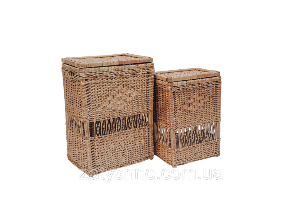 Набір плетених ящиків для білизни Київ - фото 1