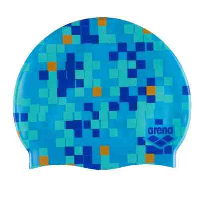 Шапка для плавання Arena Print 2 1E368-267 мультиколор Уні OSFM (3468337191711) Вінниця