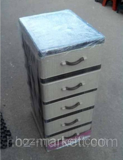 Комод пластиковий міні на 5 ящиків Харків - фото 6