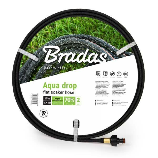 Шланг, сочищийся AQUA-DROP FLAT 1/2
