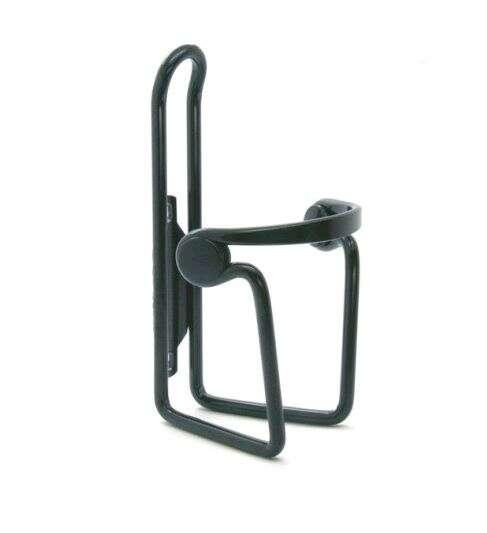 Велосипедний флягоутримувач (чорний, алюміній, пластикові вставки) (Spelli) Мукачево - фото 1