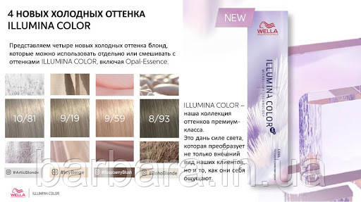 Фарба для волосся Wella Illumina Сolor Ме+ 2025 Киев - изображение 3