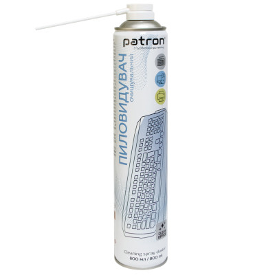 Стиснене повітря для чистки spray duster 800ml Patron (F3-020-800) Вінниця - фото 1