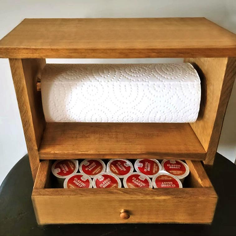 Тримач для паперових рушників "Брітель" сієна Миколаїв - фото 1