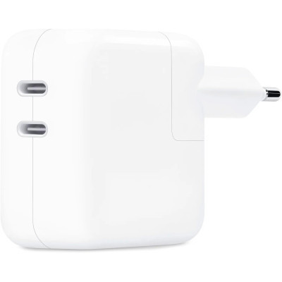 Зарядний пристрій Apple 35W Dual USB-C Power Adapter Model A2676 (MW2K3ZM/A) Вінниця - фото 1