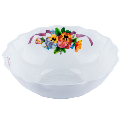 Салатник Vittora "Фіалки" Wave 17,5 см (V-175V) Винница - изображение 1
