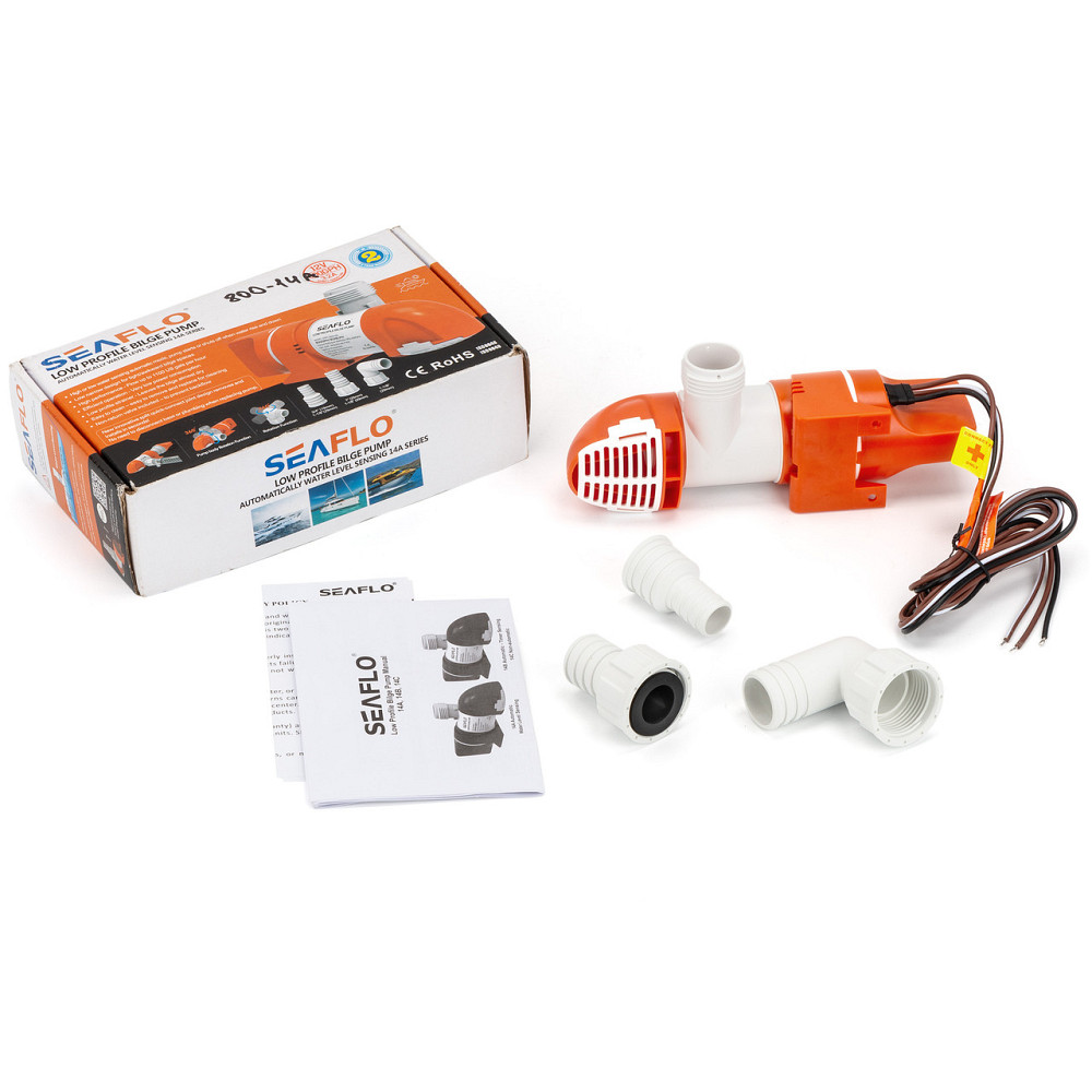 Автоматична помпа низького профілю SeaFlo 800 SFBP1-G800-14A Київ - фото 3