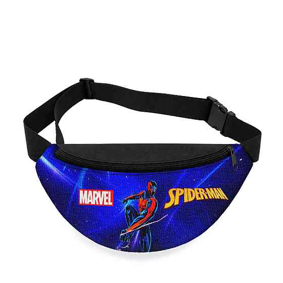Дитяча сумка-бананка Spider-Man 32х15 см на пояс або через плече (5772) Київ