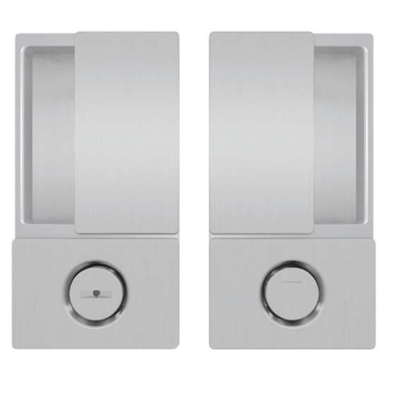 Ручка AGB Art. B300020032 WAVE WC брашированный матовый хром Киев