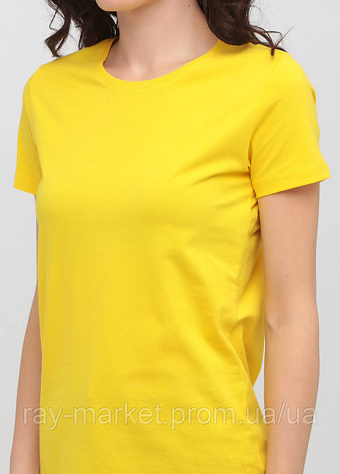 Футболка базовая Stedman Classic-T Unisex женская приталенная желтая (ST2600-SUN ) Киев - изображение 2