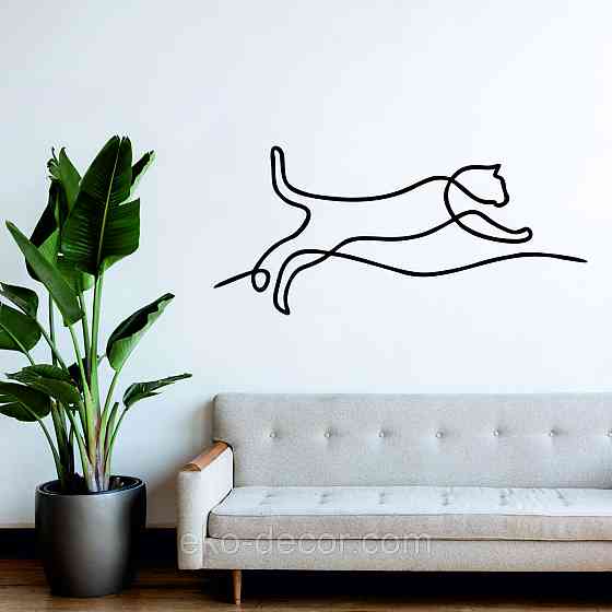 Декоративное настенное 3D Панно «Кот» Декор на стену с объемом Киев