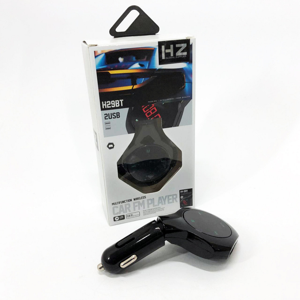 Фм трансмиттер для авто с блютуз H29 BT, Трансмиттер в прикуриватель, Трасмиттер GI-122 для автомобиля Киев - изображение 5