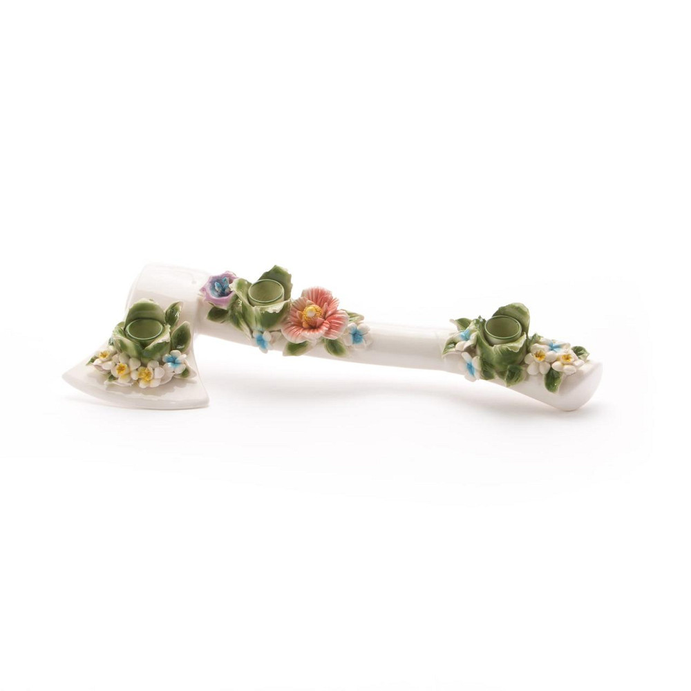 Подсвечник в виде топора с цветами Seletti Flower attitude Киев - изображение 3