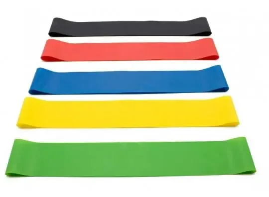 Резинки для фитнеса 30см, универсальный тренажер, 5 резинок, Резинки для йоги, Резинки для пилатеса Коломыя - изображение 2